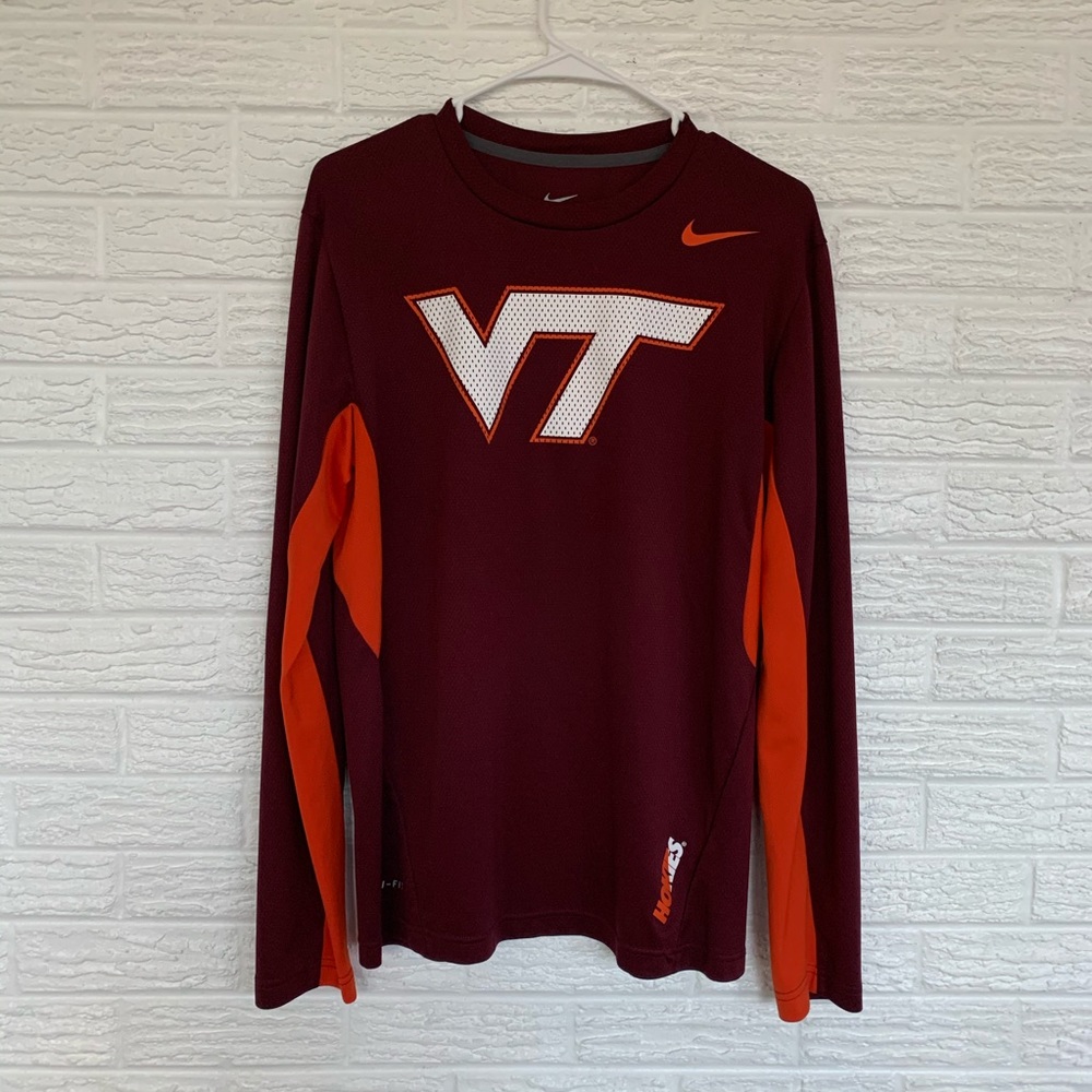 Nike Virginia Tech Dri-Fit longsleeve